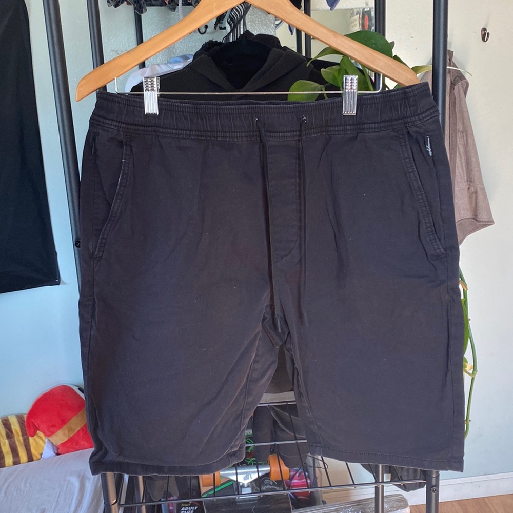 Black Hollister 9” Jogger Shorts